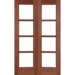 Bespoke (made to measure) Solid Hardwood Pattern 70 French Doors